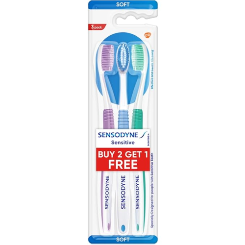 Sensodyne Sensodyne Sensitive Toothbrush (2+1 Pack)