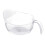 Reiswascher mit Griff, PET-Material, ergonomischer-Transparent 1
