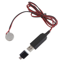 Typ-C/USB zu 3V 20x3,2mm Netzkabel Ladekabel Draht Ersetzen Sie