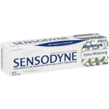 Sensodyne Extra Whitening Toothpaste for Sensitive Teeth, Cavity Prevention and Sensitive Teeth Whitening - 4 Ounces (Pack of 2)