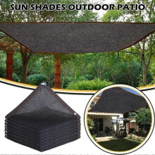 (3X4, green) Waterproof Sunshade Sail, Outdoor Sunshade Cover, Garden Terrace Sunshade Canopy, Square Rectangular Sunshade Cloth