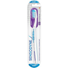 Sensodyne expert toothbrush Soft with 20 x slimmer bristle tips & tongue cleaner | Pack of 1