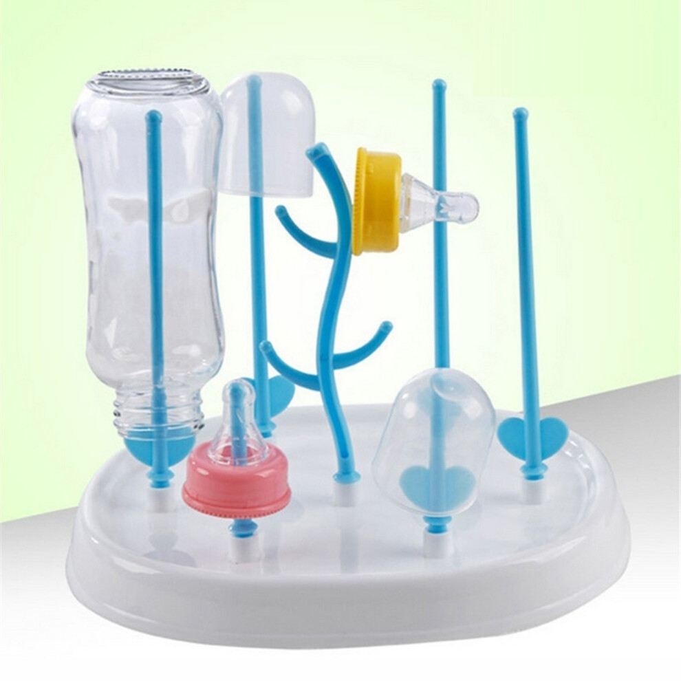 Hue-Grain Baby Bottle Drying Rack Tree Shape Holder