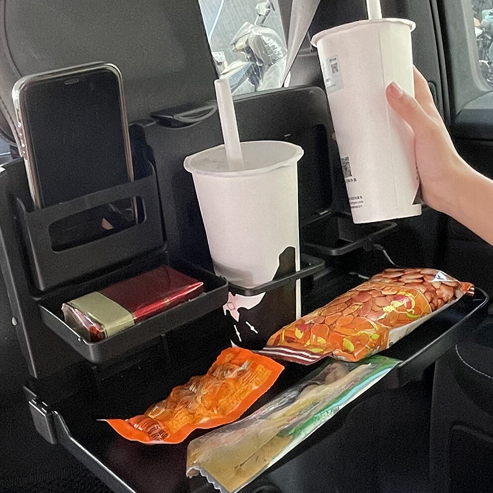 Foldable Car Backseat Tray With Phone Holder 6032318315464