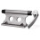 2X Bicycle Fork Mount Bike Block Fork Mount Front Wheel Fork Fixing Holder Cycling Fork Rack Accessories,Titanium 2