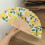 Multipurpose Lemon Cherries Hand Fan for Dance Performances-1 8