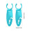 2pcs Secure Fixing Clamps Holder Paddle Board Accessories-Blue 5