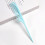 Pointed Tail Comb For Professional Barbers Wide Teeth-Rose red 8