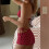 Women's 3 Piece Halter Bikini Set Polka Dots Triangle-White M 5