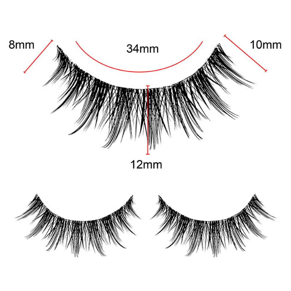 Phui-Pet-Supplies Anime Lashes For Party & Weddings - Natural & Thick