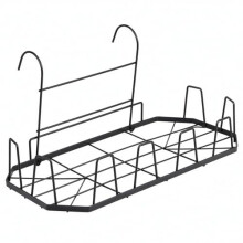 SUNNYNEST Radiator Clothes Drying Rack, Hanging Laundry Airer for Radiator or Balcony Rail, Carbon Steel Mesh Clothes Dryer Basket for Indoor &