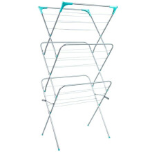 SI ? 3 Tier Airer Cloth Dryer Metal Clothes Laundry Folding Horse Rack Indoor Outdoor STEEL PIPE AIRER