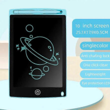 (10inch blue single) 8,5 10 12 inch LCD-schrijftablet, tekenbord, digitaal grafisch pad voor kinderen
