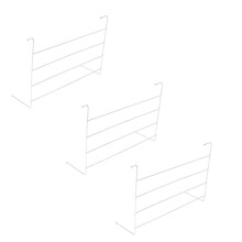 RTS Large 4 Tier Metal Radiator Airer Hanger - Clothes Dryer Towel Hanging Rack - Washing Laundry Drying Racks Rail - Indoor White Radiator Mounted