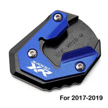 (Blue 17-19) Krytky ventilov zväčšovacej podložky bočného stojana, CNC hliník 6061, kompatibilné s BMW S1000XR 2017-2023