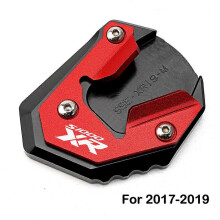 (Red 17-19) Krytky ventilov zväčšovacej podložky bočného stojana, CNC hliník 6061, kompatibilné s BMW S1000XR 2017-2023