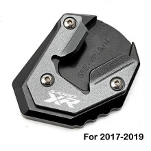 (Grey 17-19) Krytky ventilov zväčšovacej podložky bočného stojana, CNC hliník 6061, kompatibilné s BMW S1000XR 2017-2023