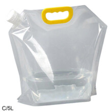 (5L) Bolsa plegable portátil para almacenar agua, ideal para acampar y viajar al aire libre (1,5 L, 2,5 L, 5 L, 10 L).
