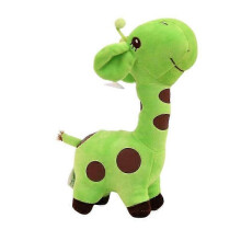 (Green) 18 cm schattige giraf pluche pop knuffel zacht speelgoed voor kinderen paars blauw groen