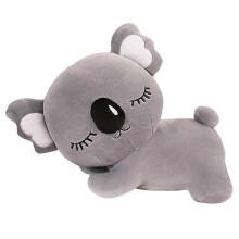(GRAY, 50cm) Knuffelkoala, gevuld met PP-katoen, unisex knuffel, slaapkussen