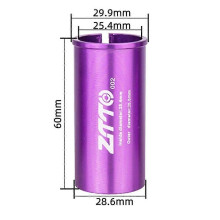 (Style C) Adaptador reductor de tija de sillín para bicicleta, aleación de aluminio, de 25,4 mm a 27,2 mm.