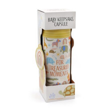 Lullaby Animals Baby Keepsake Capsule - Record Your Baby Milestones