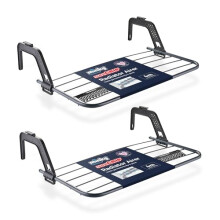 Minky Sure Grip 2 Pack Radiator Airer, Clothes Airer with Adjustable Arms, Non-Slip & Durable Clothes Dryer Rack, Hanging Drying Rack, Over Radiator
