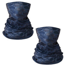 (Shape1) Cubrebocas tipo braga para cuello, poliéster sin costuras, protección UV absorbe humedad para actividades al aire libre