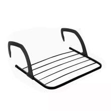 Quickdraw 5 Bar Radiator Clothes Airer Rack - Foldable Laundry Dryer Radiator Attachment Hanging Drying Rack