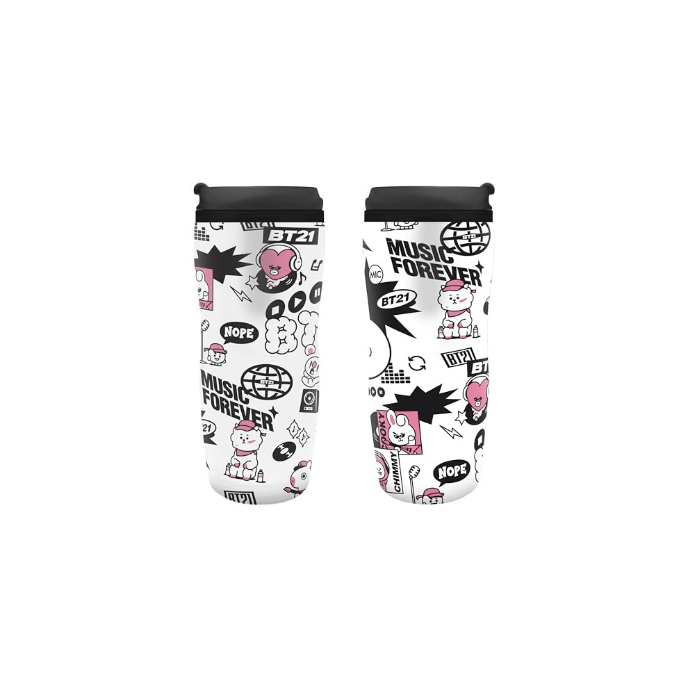 Gb Eye Abystyle Bt21 Music Travel Mug