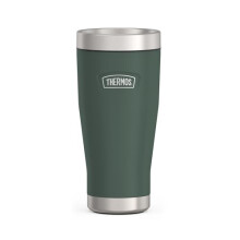 Thermos Icon Mug 0.47 L, Green/Forest Matt, Thermal Mug 470 ml, Coffee Mug to Go Stainless Steel, Insulated Mug, 7 Hours Hot / 22 Hours Cold,