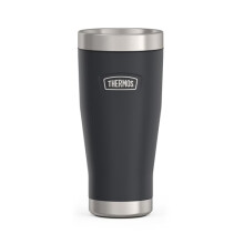 Thermos Icon Mug 0.47 L, Dark Grey/Graphite Matt, Thermal Mug 470 ml, Coffee Mug to Go, Stainless Steel, Insulated Mug, 7 Hours Hot / 22 Hours Cold,