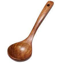 Cuillère à soupe en bois naturel japonais, cuillère à soupe,