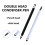 Stylo à écran tactile pour téléphone portable, pointe de-Noir 5