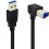 Schuine USB3.0-printerkabel USB3.0-kabel, USB3.0-Linkse bocht 9