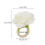 Anneaux de serviette en forme de fleur artificielle, 6- rose 4