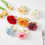 Anneaux de serviette en forme de fleur artificielle, 6- rose 6