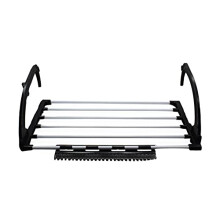 SUL Radiator drying racks, Folding Airer Clothes Dryer Drying Rack Rail, Small Laundry Dryers Clothes Airer with Adjustable Arms for Indoor and