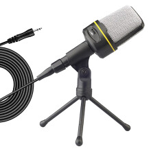 SF920 3.5mm Microphone Gaming Condenser Microphone with Brackets