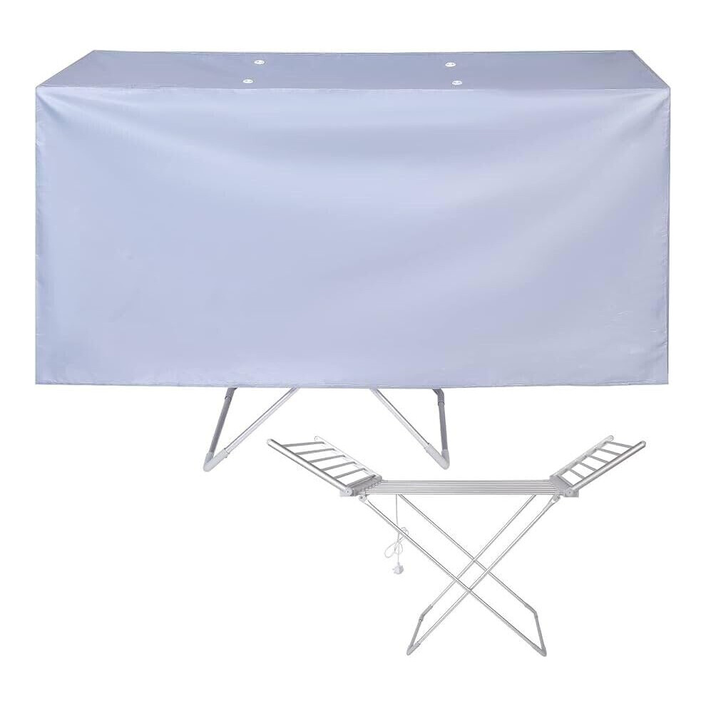 Homevibe Heated Winged Clothes Airer Laundry Hanging Drying Rack Cover Fast Speed Energy Saving (Cover Only) - Image 5