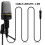 SF920 Microphone à condensateur professionnel micro capacitif de 4