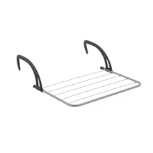 ZR Solutions 1x Radiator Airer Clothes Dryer Rack – Adjustable Hanging Drying Rack, Non Slip Over Radiator Towel Rail, Laundry Airer for Clothes