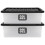 LITETRON Clear 32L 2 pack Plastic Under Bed Storage Box with Black Lid, Large Storage Container with Secure Lids, Space-Saving Storage Boxes for 1