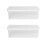 Wham Wham Clip 2 x 30L Rectangular Stackable Plastic Storage Boxes with Lids | Ideal for Home, Office, Toys & More | Storage Containers with Clip Locks | 5