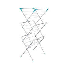 AL AJAL 3 Tier Clothes Airer Clothes Drying Rack Drying Indoor and Outdoor Laundry Rack with Non-Slip Feet Flat Foldable Space