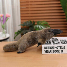(brown, 45cm) YUKAME Pluche Kussen in de vorm van een kat, gevuld met PP-katoen, decoratief kussen voor de woonkamer, unisex, CE-gecertificeerd