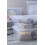 Wham Wham Crystal 68 Liter Heavy-Duty Storage Boxes - Clear Plastic, Stackable & Nestable Design for Home and Office Organization - Space-Saving Solution, 5