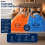 MYLEK (Fleece, Double) Mylek Heated Electric Blanket Machine Washable 5