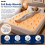 MYLEK (Fleece, Double) Mylek Heated Electric Blanket Machine Washable 6