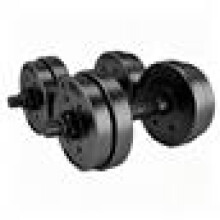 (10KG) 2-in-1 Adjustable Dumbbell & Barbell Set with Connecting Rod-Convertible Weight System for Full-Body Strength Training